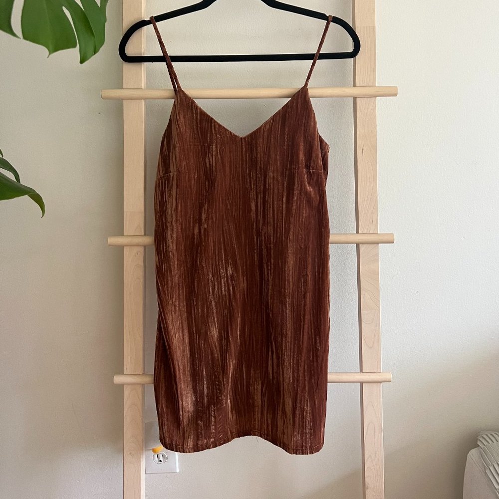 Elodie Velvet Cami Mini Dress